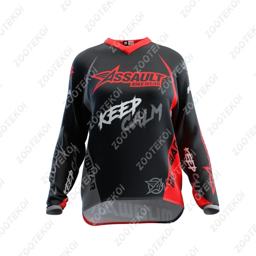 Crossfit Gear For Men - Odzież rowerowa Assault Bike Damska Koszulka