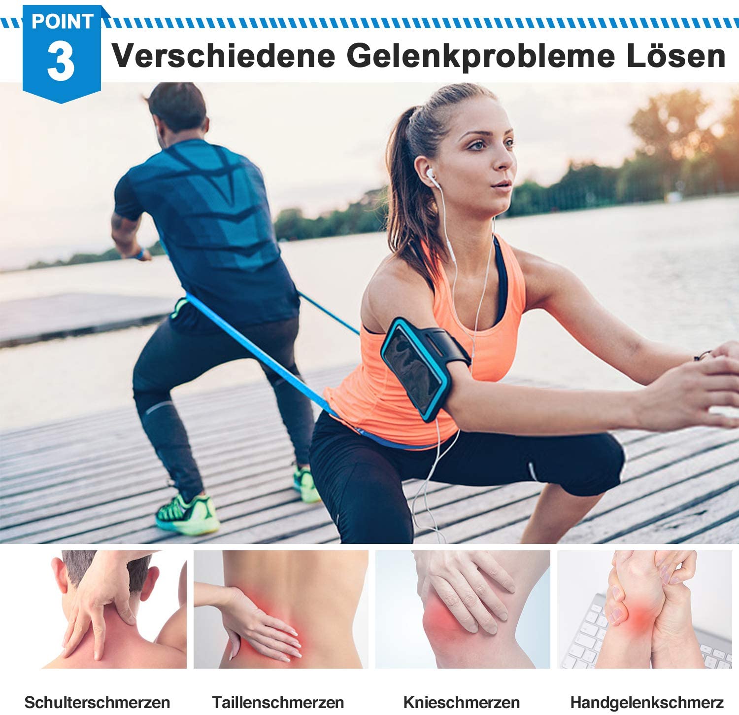 Elastyczne taśmy fitness 3 szt – Crossfit Accessories recenzja i cena